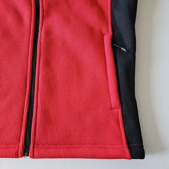 Spyder Men's - S District Full Zip Fleece Jacket - Racing Red - Picture 7 of 9